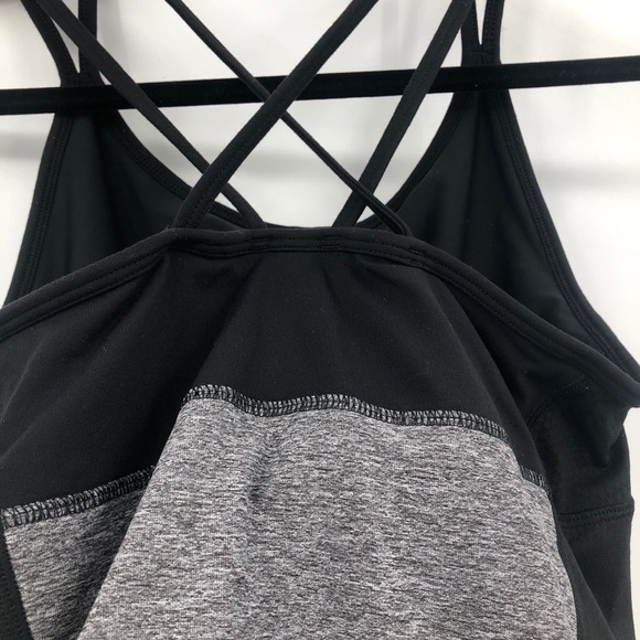 Champion black/gray tank top crisscross‎ strap L - Picture 7 of 10